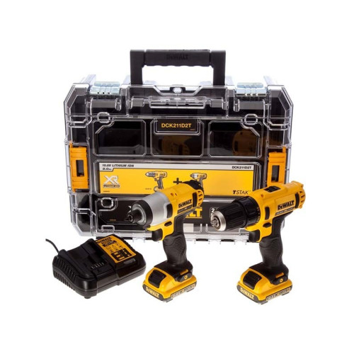 Akumulatorska bušilica + udarni odvijač DeWalt DCK211D2T