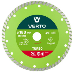 Dijamantski disk Turbo Premium 180mm, VERTO