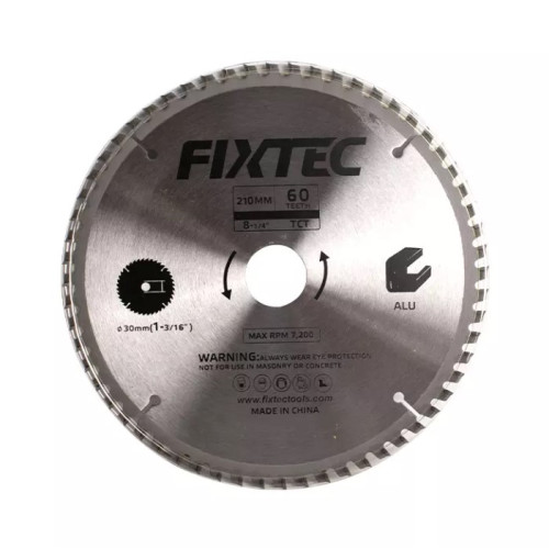 FIXTEC Kružna testera za drvo 254mm 60 zuba