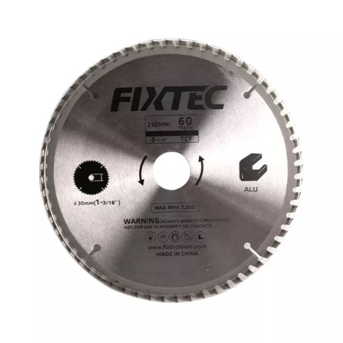 FIXTEC Kružna testera za drvo 300mm 60 zuba