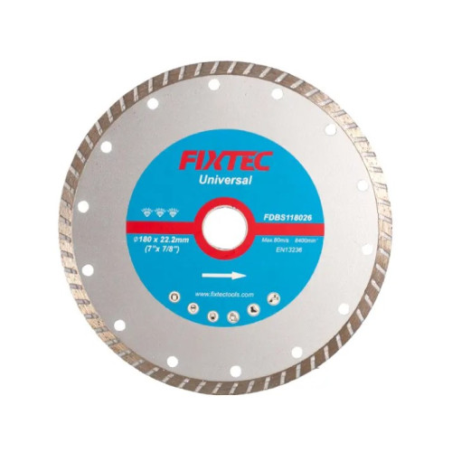 FIXTEC Dijamantska rezna ploča Turbo 115mm