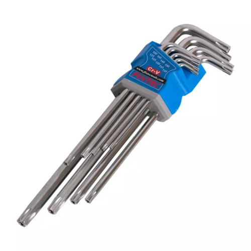 FIXTEC Imbus ključ set 9kom Torx dugi