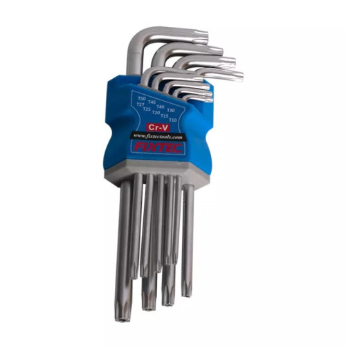 FIXTEC Imbus ključ set 9kom Torx