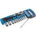 FIXTEC Set gedora sa čegrtaljkom 3/8" 12kom