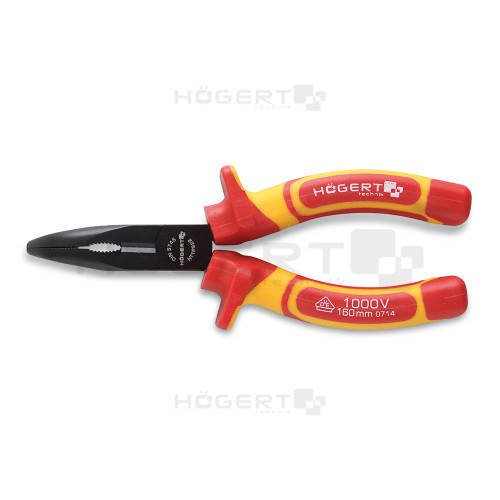 Kombinovana klešta sa izolacijom savijena 160mm, Hogert