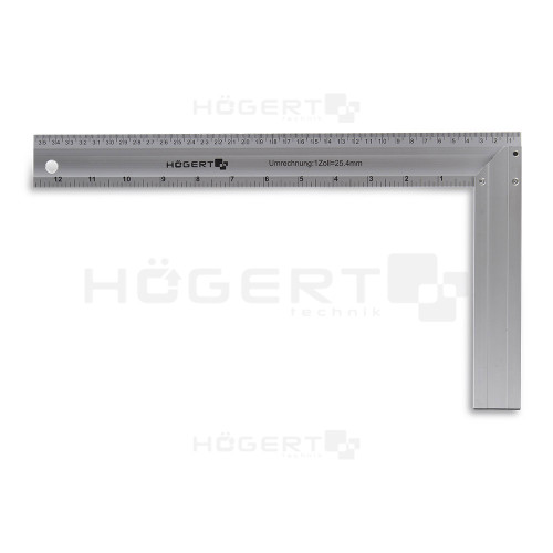 Aluminijumski uglomer 250x190mm, Hogert