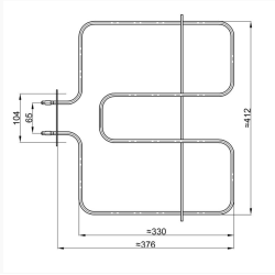 Grejač za šporet, Gorenje, 1150W, 230V