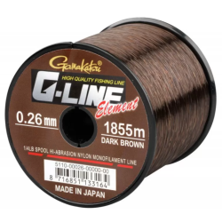 Najlon Gamakatsu G-Line 0.28mm 1490m, 0.30mm 1325m, 0.40mm 755m Braon