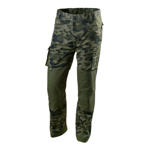 NEO TOOLS Maskirne pantalone