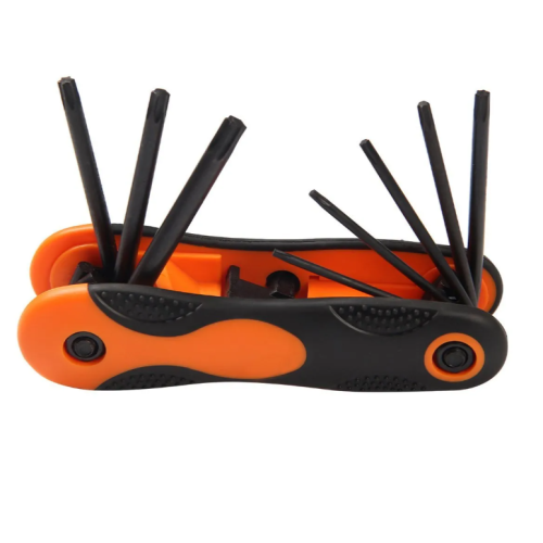 Set TORX sklopivih imbus ključeva 8 kom, KSEIBI