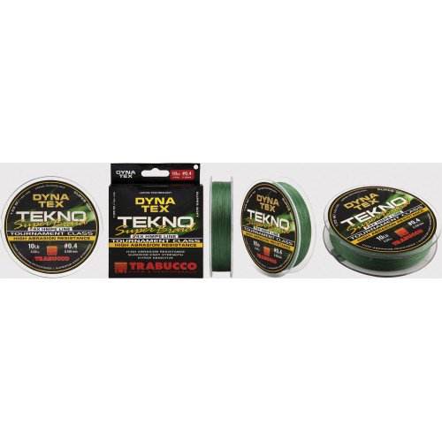 Upredena struna Trabuco TEKNO SUPER BRAID 0.14mm, 0.16mm, 18mm 135m