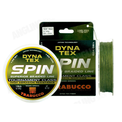 Upredena struna Trabucco DynaTex Spin Braid 0.16mm, 0.18mm 135m