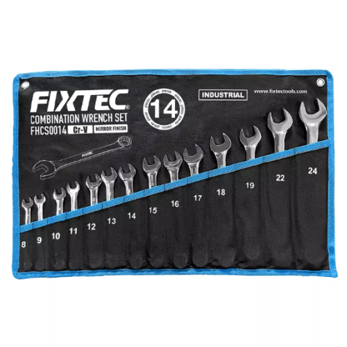 FIXTEC Set kombinovanih ključeva 14kom, 8-24mm