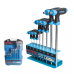 FIXTEC Set imbus ključeva sa T drškom 8kom 2-10mm